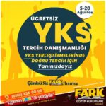 Ücretsiz YKS Tercih Danışmanlığı